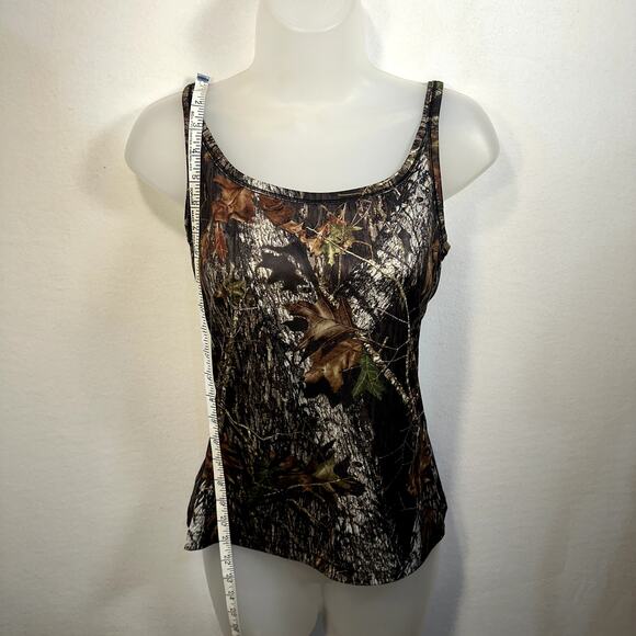 Wilderness Dreams Camo Tank Top Womens SZ S Hunting Outdoor Western Y2K Grunge - Picture 3 of 8